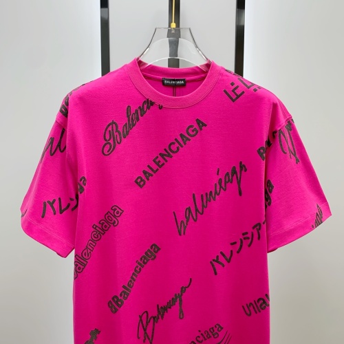 Cheap Balenciaga T-Shirts Short Sleeved For Unisex #1228180 Replica Wholesale [$72.00 USD] [ITEM#1228180] on Replica Balenciaga T-Shirts