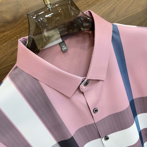 Cheap Burberry Shirts Short Sleeved For Men #1228201 Replica Wholesale [$64.00 USD] [ITEM#1228201] on Replica Burberry Shirts