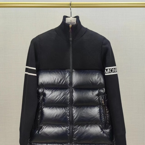 Cheap Moncler Down Feather Coat Long Sleeved For Men #1228297 Replica Wholesale [$160.00 USD] [ITEM#1228297] on Replica Moncler Down Feather Coat