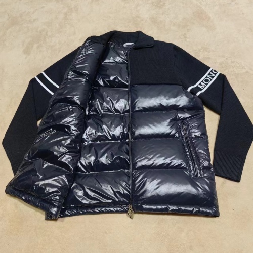 Cheap Moncler Down Feather Coat Long Sleeved For Men #1228297 Replica Wholesale [$160.00 USD] [ITEM#1228297] on Replica Moncler Down Feather Coat