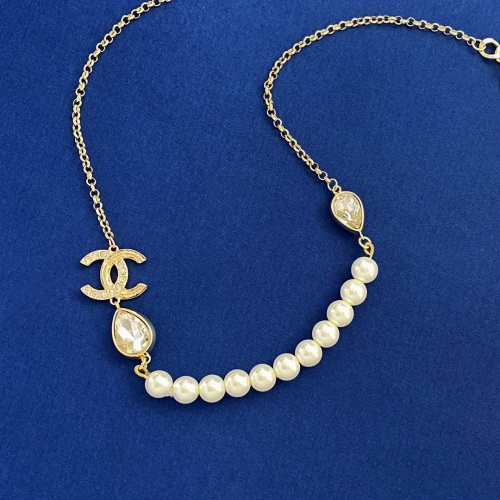 Cheap Chanel Necklaces For Women #1228386 Replica Wholesale [$34.00 USD] [ITEM#1228386] on Replica Chanel Necklaces