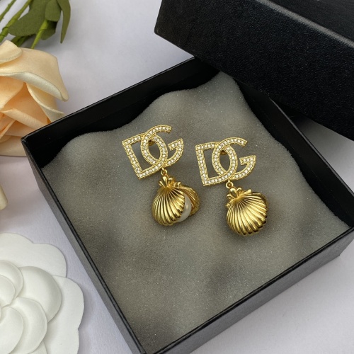 Cheap Dolce &amp; Gabbana D&amp;G Earrings For Women #1228392 Replica Wholesale [$29.00 USD] [ITEM#1228392] on Replica Dolce &amp; Gabbana D&amp;G Earrings