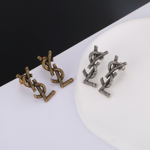 Cheap Yves Saint Laurent YSL Earrings For Women #1228401 Replica Wholesale [$27.00 USD] [ITEM#1228401] on Replica Yves Saint Laurent YSL Earrings