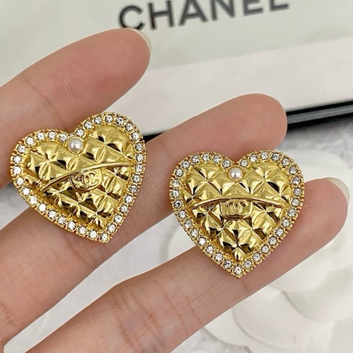 Cheap Chanel Earrings For Women #1228410 Replica Wholesale [$27.00 USD] [ITEM#1228410] on Replica Chanel Earrings