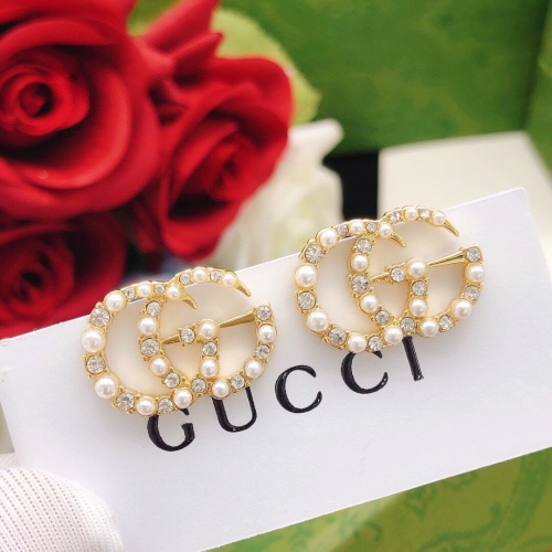 Cheap Gucci Earrings For Women #1228421 Replica Wholesale [$27.00 USD] [ITEM#1228421] on Replica Gucci Earrings