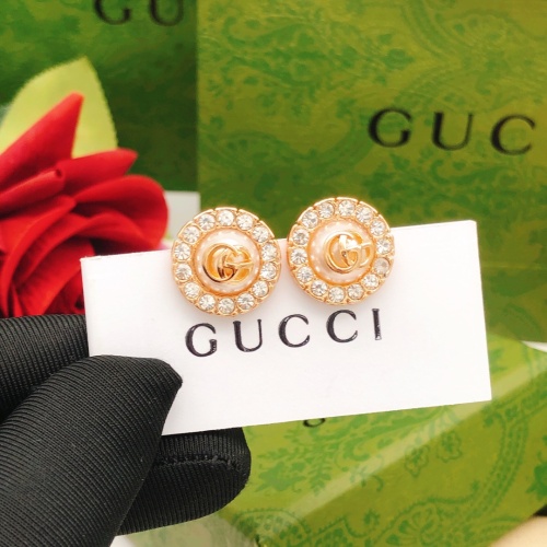 Cheap Gucci Earrings For Women #1228425 Replica Wholesale [$27.00 USD] [ITEM#1228425] on Replica Gucci Earrings