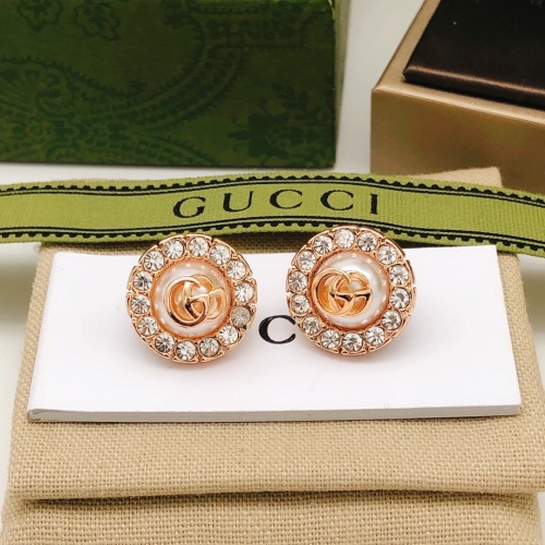 Cheap Gucci Earrings For Women #1228425 Replica Wholesale [$27.00 USD] [ITEM#1228425] on Replica Gucci Earrings