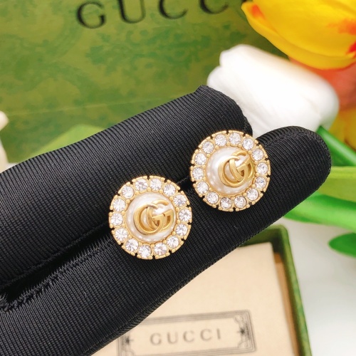 Cheap Gucci Earrings For Women #1228426 Replica Wholesale [$27.00 USD] [ITEM#1228426] on Replica Gucci Earrings