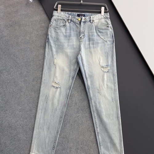 Cheap Louis Vuitton LV Jeans For Men #1228432 Replica Wholesale [$85.00 USD] [ITEM#1228432] on Replica Louis Vuitton LV Jeans