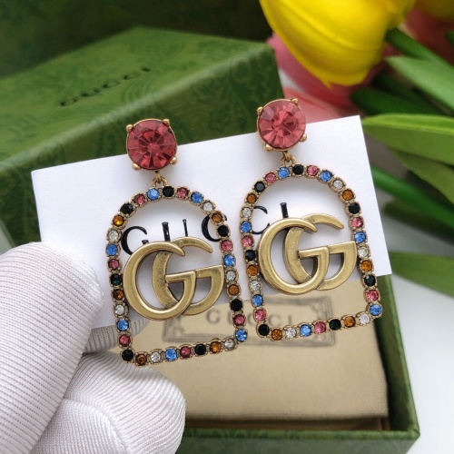 Cheap Gucci Earrings For Women #1228460 Replica Wholesale [$29.00 USD] [ITEM#1228460] on Replica Gucci Earrings