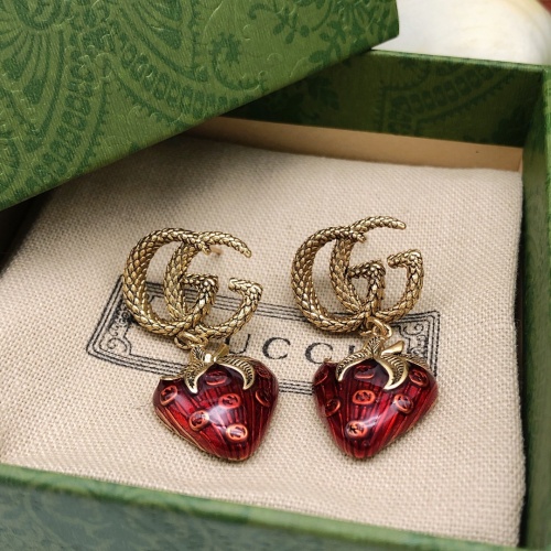 Cheap Gucci Earrings For Women #1228461 Replica Wholesale [$29.00 USD] [ITEM#1228461] on Replica Gucci Earrings