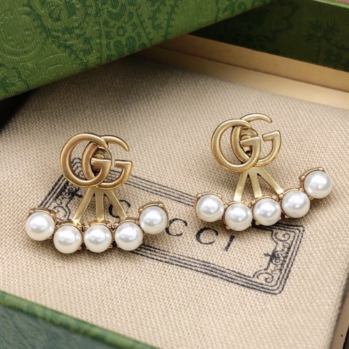 Cheap Gucci Earrings For Women #1228462 Replica Wholesale [$29.00 USD] [ITEM#1228462] on Replica Gucci Earrings