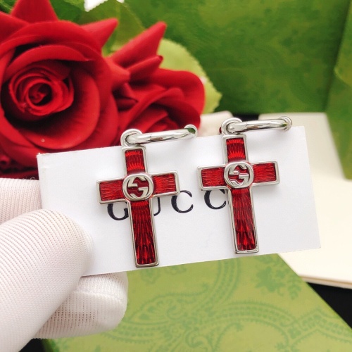 Cheap Gucci Earrings For Women #1228466 Replica Wholesale [$29.00 USD] [ITEM#1228466] on Replica Gucci Earrings