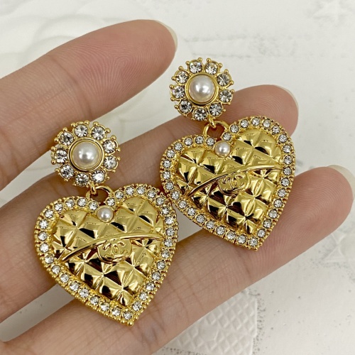 Cheap Chanel Earrings For Women #1228469 Replica Wholesale [$34.00 USD] [ITEM#1228469] on Replica Chanel Earrings