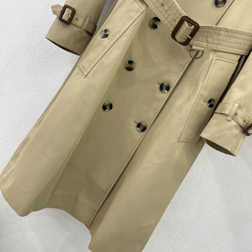 Cheap Burberry Trench Coat Long Sleeved For Women #1228485 Replica Wholesale [$172.00 USD] [ITEM#1228485] on Replica Burberry Trench Coat