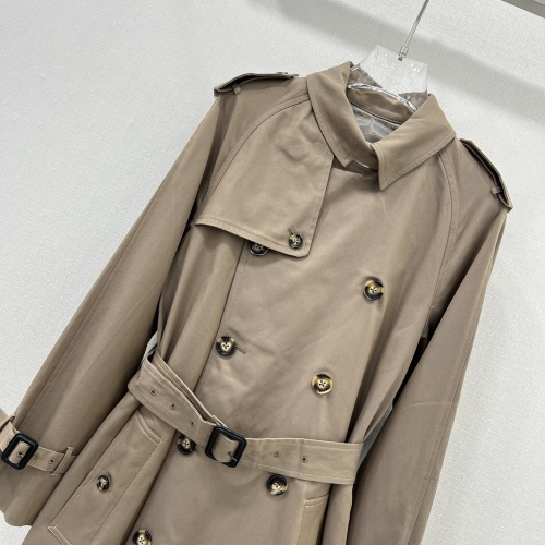 Cheap Celine Trench Coat Long Sleeved For Women #1228490 Replica Wholesale [$195.00 USD] [ITEM#1228490] on Replica Celine Jackets