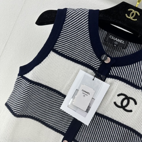 Cheap Chanel Sweaters Sleeveless For Women #1228493 Replica Wholesale [$85.00 USD] [ITEM#1228493] on Replica Chanel Sweaters