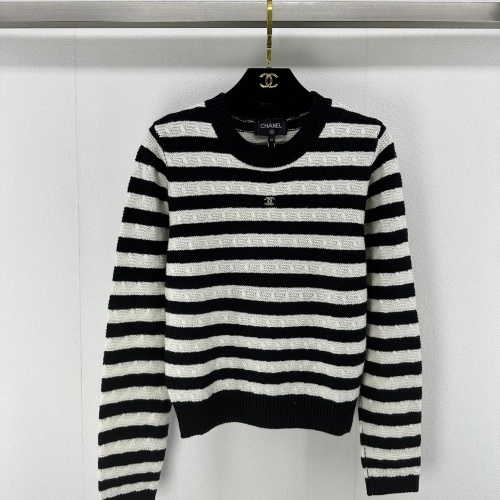 Cheap Chanel Sweaters Long Sleeved For Women #1228500 Replica Wholesale [$102.00 USD] [ITEM#1228500] on Replica Chanel Sweaters