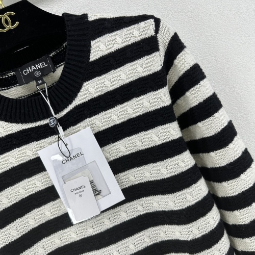 Cheap Chanel Sweaters Long Sleeved For Women #1228500 Replica Wholesale [$102.00 USD] [ITEM#1228500] on Replica Chanel Sweaters