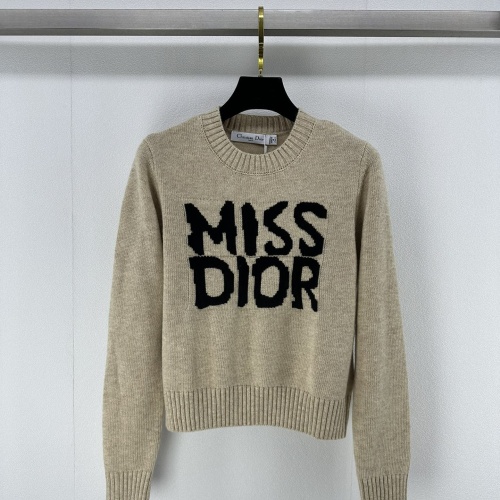 Cheap Christian Dior Sweaters Long Sleeved For Women #1228501 Replica Wholesale [$88.00 USD] [ITEM#1228501] on Replica Christian Dior Sweaters