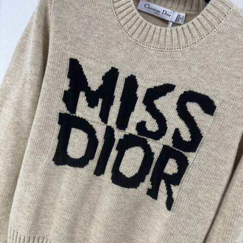 Cheap Christian Dior Sweaters Long Sleeved For Women #1228501 Replica Wholesale [$88.00 USD] [ITEM#1228501] on Replica Christian Dior Sweaters