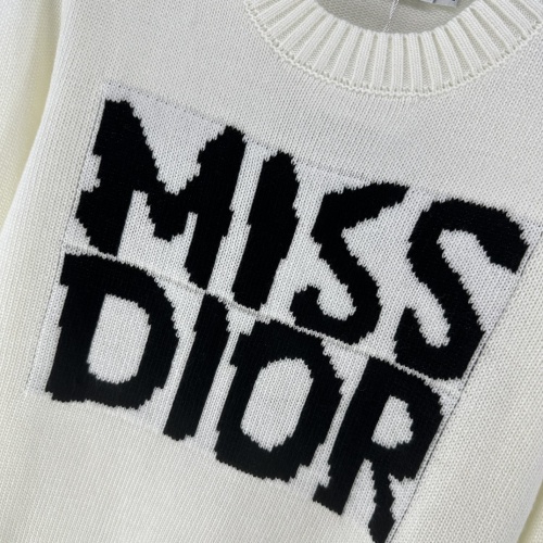 Cheap Christian Dior Sweaters Long Sleeved For Women #1228503 Replica Wholesale [$88.00 USD] [ITEM#1228503] on Replica Christian Dior Sweaters