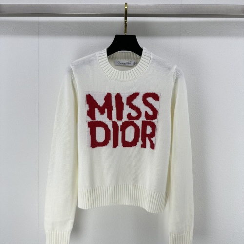 Cheap Christian Dior Sweaters Long Sleeved For Women #1228505 Replica Wholesale [$88.00 USD] [ITEM#1228505] on Replica Christian Dior Sweaters