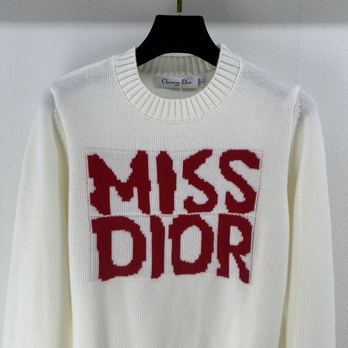 Cheap Christian Dior Sweaters Long Sleeved For Women #1228505 Replica Wholesale [$88.00 USD] [ITEM#1228505] on Replica Christian Dior Sweaters