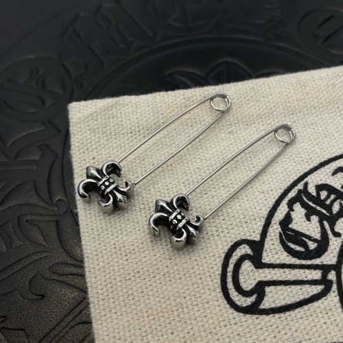 Cheap Chrome Hearts Earrings For Women #1228517 Replica Wholesale [$32.00 USD] [ITEM#1228517] on Replica Chrome Hearts Earrings