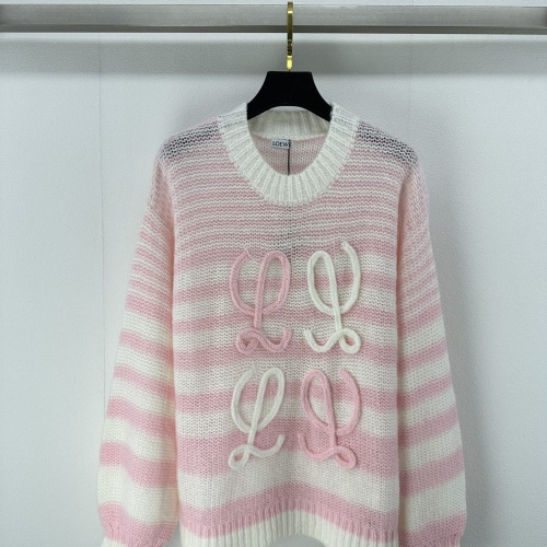 Cheap LOEWE Sweaters Long Sleeved For Women #1228532 Replica Wholesale [$98.00 USD] [ITEM#1228532] on Replica LOEWE Sweaters