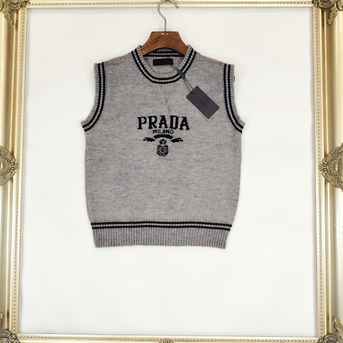 Cheap Prada Sweater Sleeveless For Women #1228547 Replica Wholesale [$52.00 USD] [ITEM#1228547] on Replica Prada Sweater