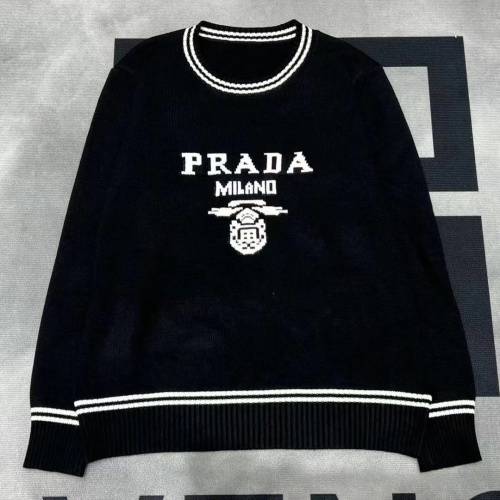 Cheap Prada Sweater Long Sleeved For Women #1228553 Replica Wholesale [$64.00 USD] [ITEM#1228553] on Replica Prada Sweater