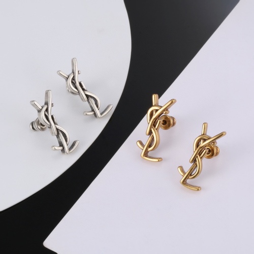 Cheap Yves Saint Laurent YSL Earrings For Women #1228595 Replica Wholesale [$25.00 USD] [ITEM#1228595] on Replica Yves Saint Laurent YSL Earrings