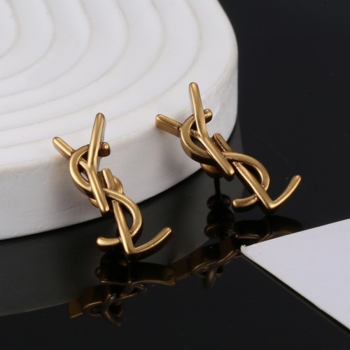 Cheap Yves Saint Laurent YSL Earrings For Women #1228596 Replica Wholesale [$25.00 USD] [ITEM#1228596] on Replica Yves Saint Laurent YSL Earrings