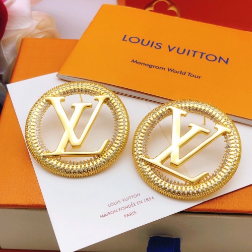 Cheap Louis Vuitton Earrings For Women #1228617 Replica Wholesale [$38.00 USD] [ITEM#1228617] on Replica Louis Vuitton Earrings