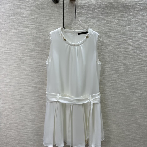 Cheap Louis Vuitton LV Dresses Sleeveless For Women #1228702 Replica Wholesale [$92.00 USD] [ITEM#1228702] on Replica Louis Vuitton LV Dresses