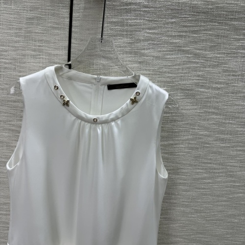 Cheap Louis Vuitton LV Dresses Sleeveless For Women #1228702 Replica Wholesale [$92.00 USD] [ITEM#1228702] on Replica Louis Vuitton LV Dresses