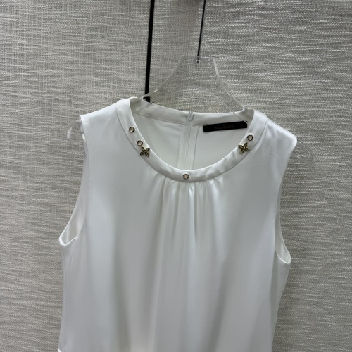 Cheap Louis Vuitton LV Dresses Sleeveless For Women #1228702 Replica Wholesale [$92.00 USD] [ITEM#1228702] on Replica Louis Vuitton LV Dresses