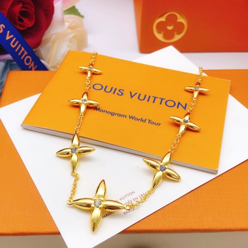 Cheap Louis Vuitton Necklaces #1228725 Replica Wholesale [$38.00 USD] [ITEM#1228725] on Replica Louis Vuitton Necklaces