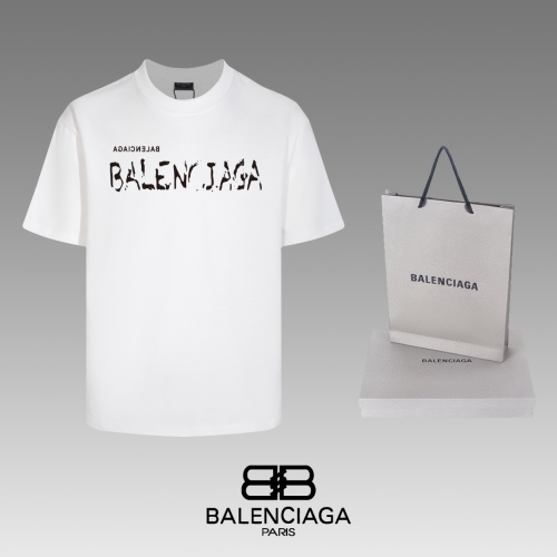 Cheap Balenciaga T-Shirts Short Sleeved For Unisex #1228726 Replica Wholesale [$39.00 USD] [ITEM#1228726] on Replica Balenciaga T-Shirts