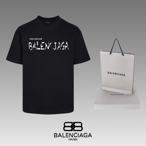 Cheap Balenciaga T-Shirts Short Sleeved For Unisex #1228727 Replica Wholesale [$39.00 USD] [ITEM#1228727] on Replica Balenciaga T-Shirts