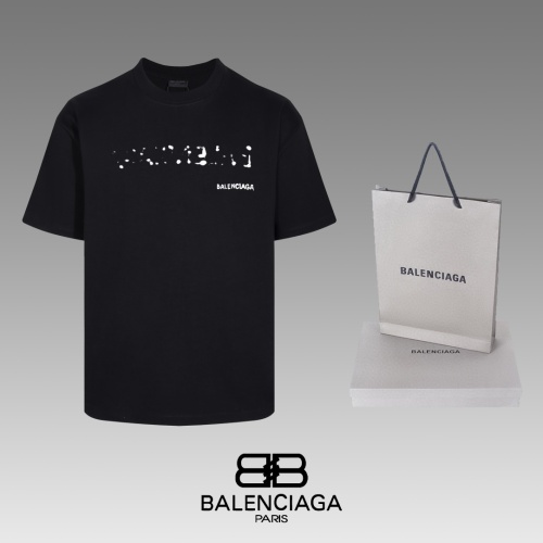 Cheap Balenciaga T-Shirts Short Sleeved For Unisex #1228732 Replica Wholesale [$39.00 USD] [ITEM#1228732] on Replica Balenciaga T-Shirts