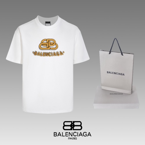 Cheap Balenciaga T-Shirts Short Sleeved For Unisex #1228737 Replica Wholesale [$39.00 USD] [ITEM#1228737] on Replica Balenciaga T-Shirts