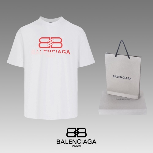 Cheap Balenciaga T-Shirts Short Sleeved For Unisex #1228739 Replica Wholesale [$39.00 USD] [ITEM#1228739] on Replica Balenciaga T-Shirts