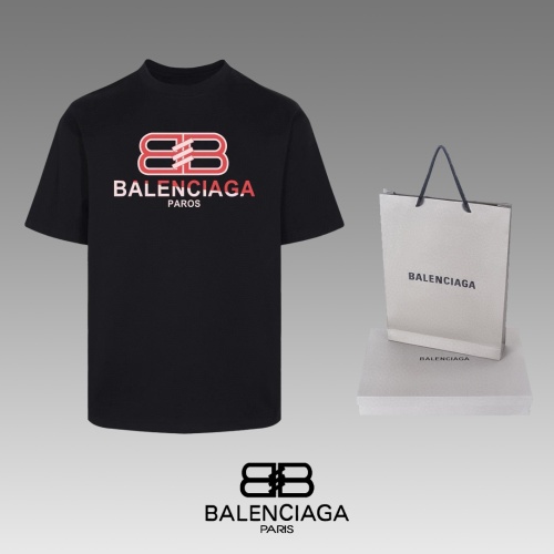 Cheap Balenciaga T-Shirts Short Sleeved For Unisex #1228740 Replica Wholesale [$39.00 USD] [ITEM#1228740] on Replica Balenciaga T-Shirts