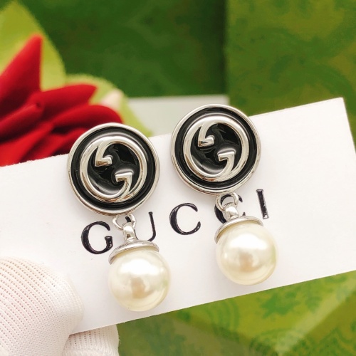 Cheap Gucci Earrings For Women #1228752 Replica Wholesale [$27.00 USD] [ITEM#1228752] on Replica Gucci Earrings