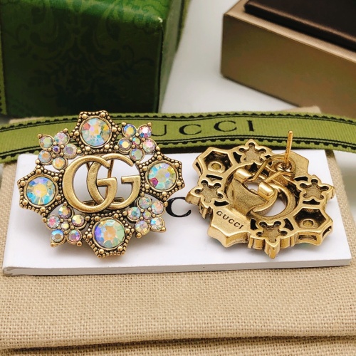 Cheap Gucci Earrings For Women #1228758 Replica Wholesale [$29.00 USD] [ITEM#1228758] on Replica Gucci Earrings