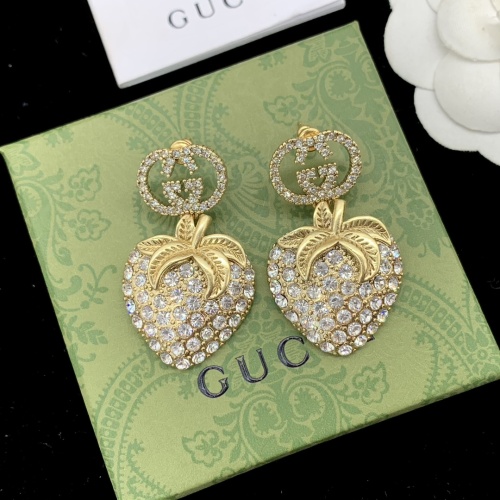 Cheap Gucci Earrings For Women #1228762 Replica Wholesale [$34.00 USD] [ITEM#1228762] on Replica Gucci Earrings