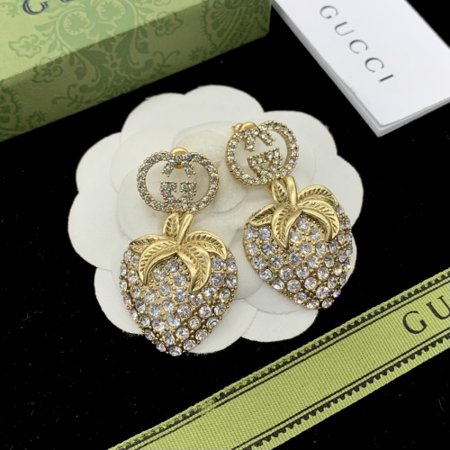 Cheap Gucci Earrings For Women #1228762 Replica Wholesale [$34.00 USD] [ITEM#1228762] on Replica Gucci Earrings