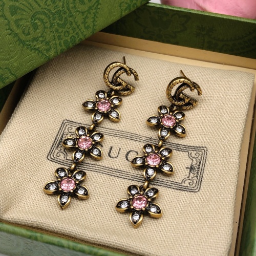 Cheap Gucci Earrings For Women #1228766 Replica Wholesale [$32.00 USD] [ITEM#1228766] on Replica Gucci Earrings